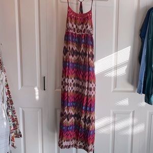 Women’s Mossimo strappy halter maxi dress